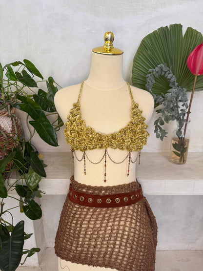 Top Adorned en crochet - Fait main à Bali
