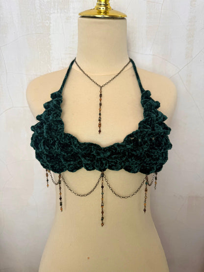 Top Adorned en crochet - Fait main à Bali