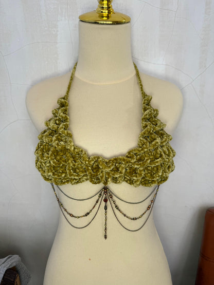 Top Adorned en crochet - Fait main à Bali